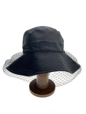 Christian Dior(クリスチャンディオール) / ハット/シルク/BLK/無地