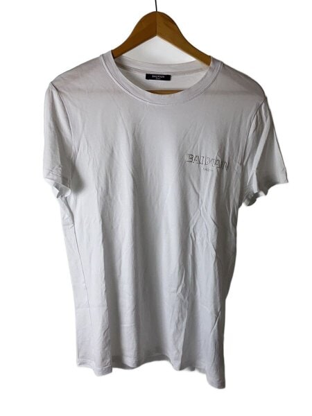BALMAINTシャツ BALMAIN(バルマン) / Tシャツ/XS/コットン/WHT/無地// | 古着の販売
