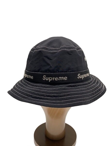 Supreme(シュプリーム) / バケットハット/S/コットン/BLK/無地/メンズ