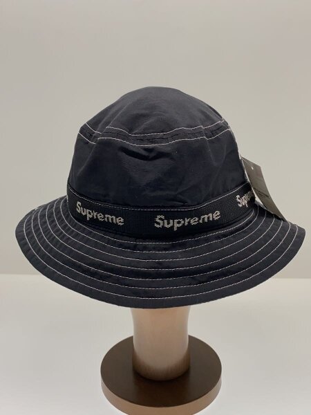Supreme(シュプリーム) / バケットハット/S/コットン/BLK/無地/メンズ