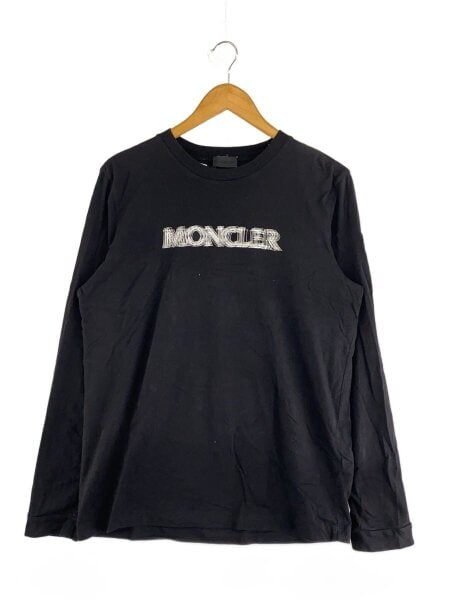 MONCLER(モンクレール) / 長袖Tシャツ/S/コットン/BLK/プリント