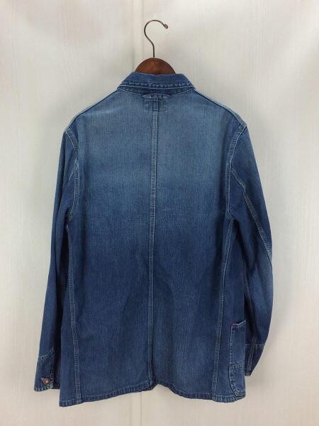 BLUE BLUE◆カバーオール/O/デニム/IDG/中古 中古・古着通販BLUE BLUE (ブルーブルー) デニムカバーオール