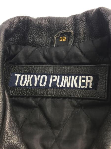 TOKYO PUNKER/ダブルライダースジャケット/BLK/34 TOKYO PUNKER/ダブル