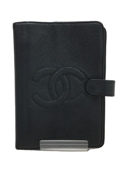 CHANEL(シャネル) / 手帳カバー/レザー/BLK/無地 | 中古品の販売・通販 