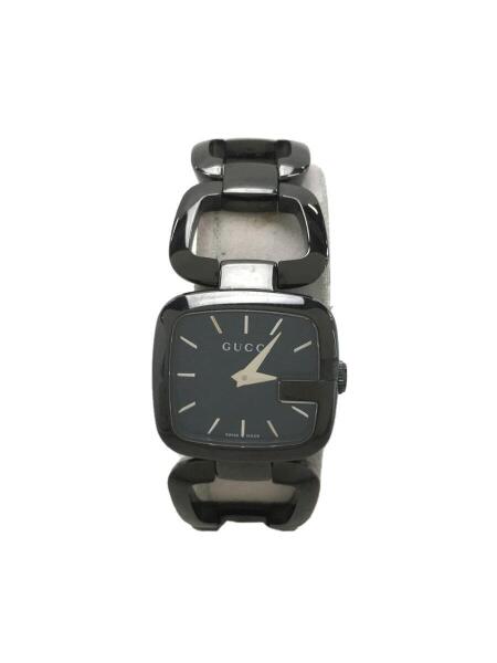 GUCCI(グッチ) / クォーツ腕時計/アナログ/ステンレス/BLK/BLK