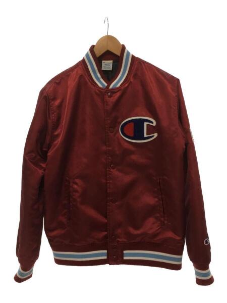 Champion(チャンピオン) / スタジャン/M/ポリエステル/RED | 古着の