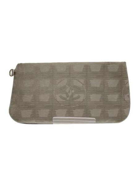 CHANEL(シャネル) / ニュートラベルライン/ポーチ/--/GRY | 中古品の 