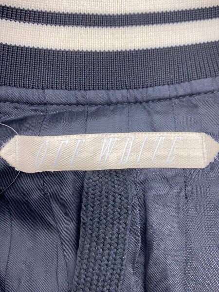 OFF-WHITE(オフホワイト) / スタジャン/S/コットン/BLK | 古着の販売