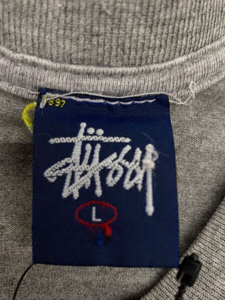 STUSSY(ステューシー) / N°4/ロゴ/モノグラム/紺タグ/00-90s/Tシャツ/L