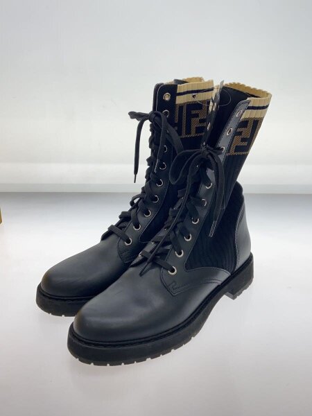 FENDI(フェンディ) / レースアップブーツ/38/BLK | 中古品の販売・通販 