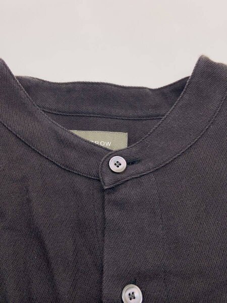 WIRROW ブラック 長袖シャツ