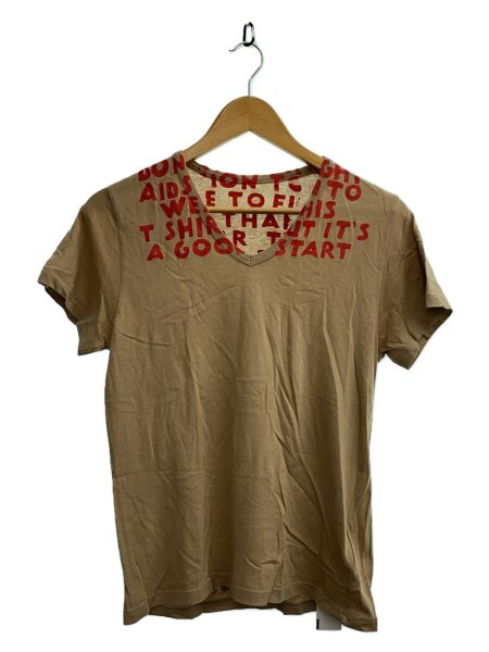 Maison Margiela(メゾンマルジェラ) / Tシャツ/S/コットン/BRW/無地 