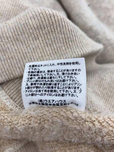 WAREHOUSE(ウェアハウス) / スウェット/44/コットン/BEG/Lot 403 WAREHOUSE(ウェアハウス) / スウェット/44/コットン/BEG/Lot 403