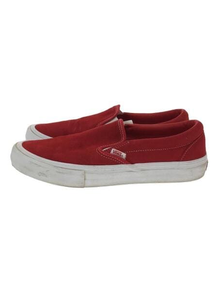 VANS(バンズ) / SLIP-ON PRO/スリッポン/28.5cm/RED/スウェード 