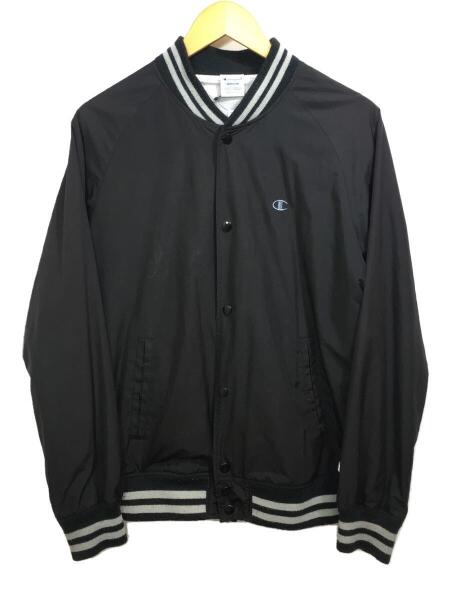 Champion(チャンピオン) / スカジャン/M/ポリエステル/BLK/無地 | 古着 