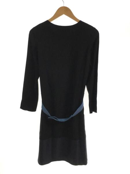 Louis Vuitton ブラック無地ワンピース ルイヴィトン ニットワンピース