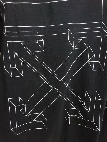 OFF-WHITE(オフホワイト) / 19ss/DIAG 3D CARRY OVER L/S TEE/長袖T 