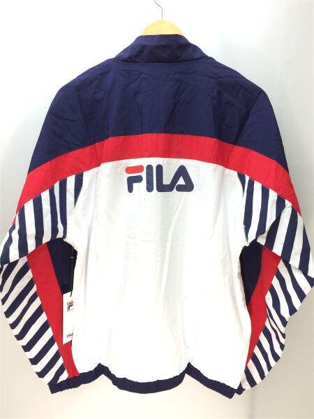 FILA(フィラ) / ナイロンジャケット/L/ナイロン/ネイビー/レッド