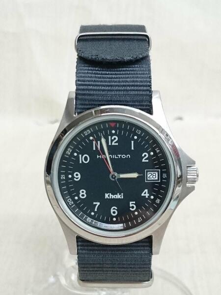 Hamilton ハミルトン Khaki カーキ8775 新品電池交換済み ハミルトン⁄カーキ⁄型番：8775⁄クォーツ⁄腕時計の買取実績ブランディア
