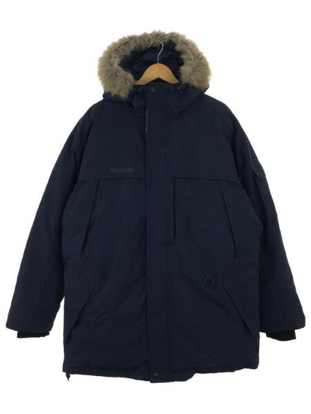 コロンビア 洗える ロングダウンコート 2way フード ファー ブラック ♪コロンビアCOLUMBIAフードファーロングダウンコートS黒♪