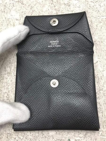 HERMES(エルメス) / コインケース/レザー/バスティア//無地/メンズ