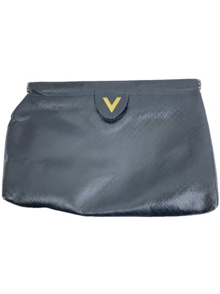 VALENTINO(ヴァレンティノ) / クラッチバッグ/レザー/BLK | 中古  