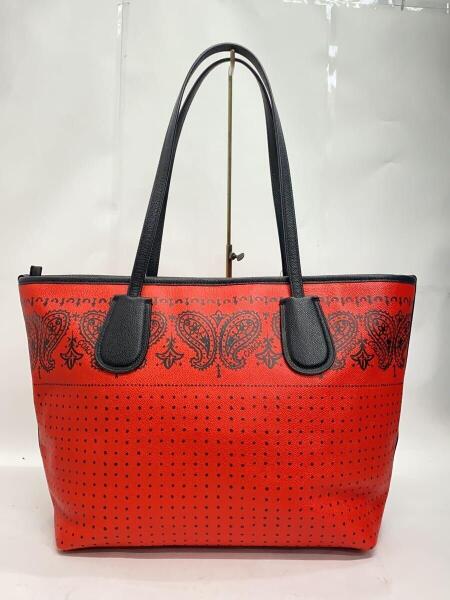 COACH(コーチ) / トートバッグ/レザー/RED/無地/36357 | 中古品の販売