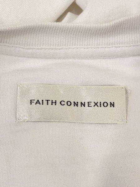 Faith Connexion(フェイスコネクション) / Tシャツ/XS/コットン/WHT 