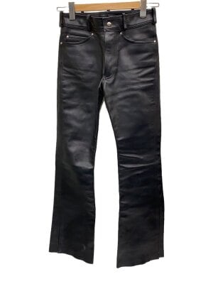 Harley-Davidson ハーレーダビッドソン レザー 本革 フレアパンツ Harley-Davidson ハーレーダビッドソン レザー 本革 フレアパンツ