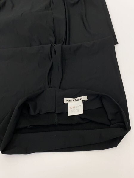 イッセイミヤケ IS ニット ロングスカート ボーダー 9号 M ISSEY