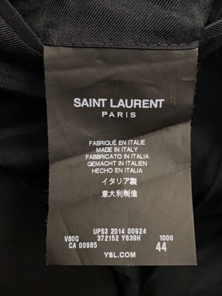 SAINT LAURENT(サンローラン) / テーラードジャケット/44/アンゴラ/BLK