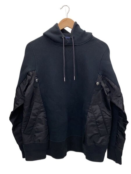 sacai(サカイ) / パーカー/1/コットン/BLK/無地/SCM-033 | 古着の販売 