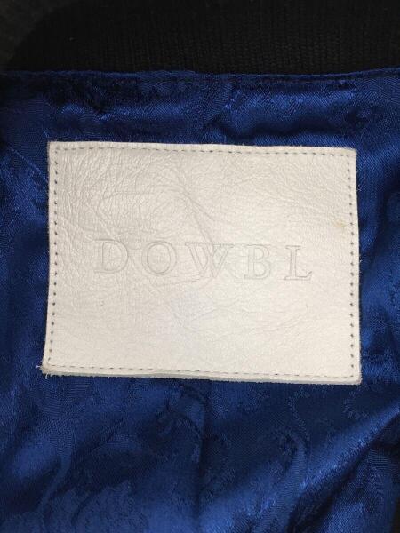 DOWBL(ダブル) / スタッズ/レザー切替/スタジャン/42/ウール/BLK/103 