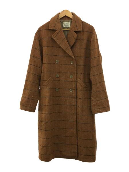 ungrid スライバーチェスターロングコート ungrid チェックロング