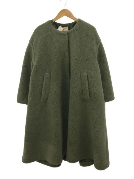 CLANE(クラネ) / 20AW/フレアファーコート/コート/1/ポリエステル/GRN 