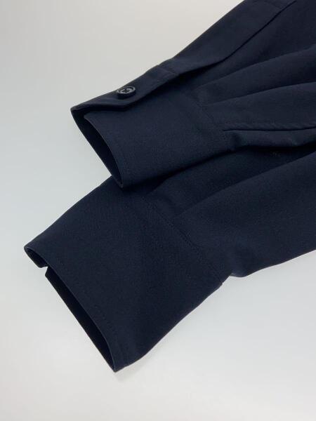 HYKE(ハイク) / シャツワンピース/1/ポリエステル/NVY/無地/241-16218