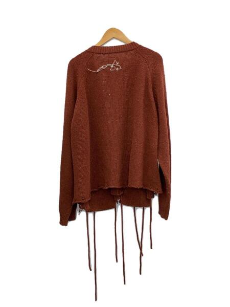 doublet(ダブレット) / 21AW/RECYCLE WOOL CABLE CARDIGAN/毛玉加工/L 