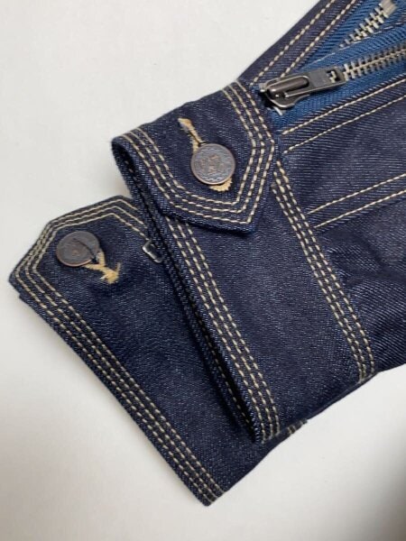 glamb / 23年/モーターサイクルデニムジャケット/L/デニム/IDG/GB0323/JKT17 glamb(グラム) / 23年/モーターサイクルデニムジャケット/L/デニム/IDG