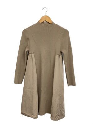 CELFORD(セルフォード) / 長袖ワンピース/1/ポリエステル/BEG