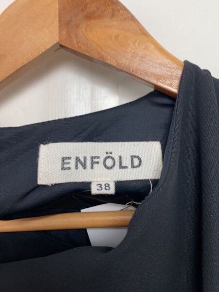 ENFOLD(エンフォルド) / アシンメトリーノースリーブトップス/38