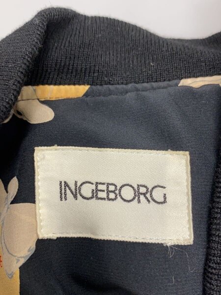 INGEBORG(インゲボルグ) / ブルゾン/--/ナイロン/BLK/無地/19IJ-9 