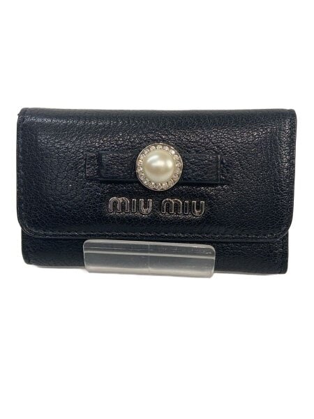 MIU MIU(ミュウミュウ) / キーケース/レザー/BLK/レディース MIU MIU(ミュウミュウ) / キーケース/レザー/BLK/レディース