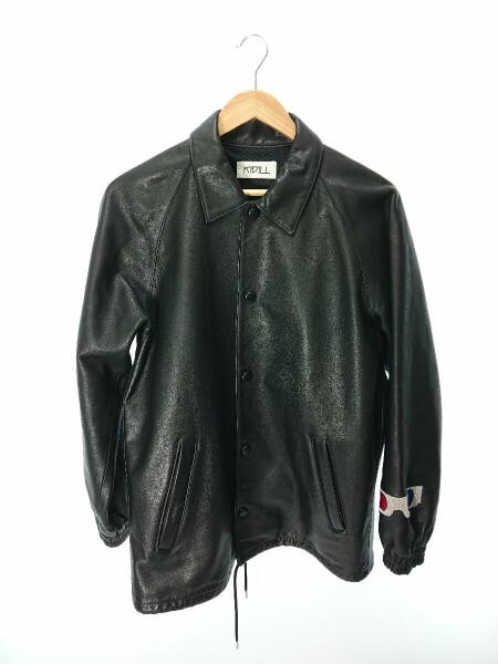 KIDILL(キディル) / Leather coach jacket/レザーコーチジャケット/46  