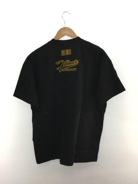 VETEMENTS(ヴェトモン) / VTMNTS/22SS/COLLEGE T-SHIRT/S/コットン/BLK 