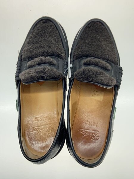 Paraboot / /REMIS MOUTON MARCHE/ローファー/UK6.5/BLK/レザー/220142 Paraboot(パラブーツ) / /REMIS MOUTON MARCHE/ローファー/UK6.5/BLK
