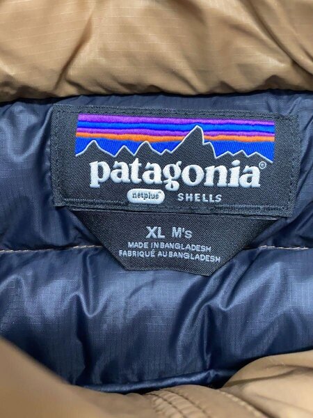 patagonia(パタゴニア) / ダウンジャケット/XL/ナイロン/BRW/無地