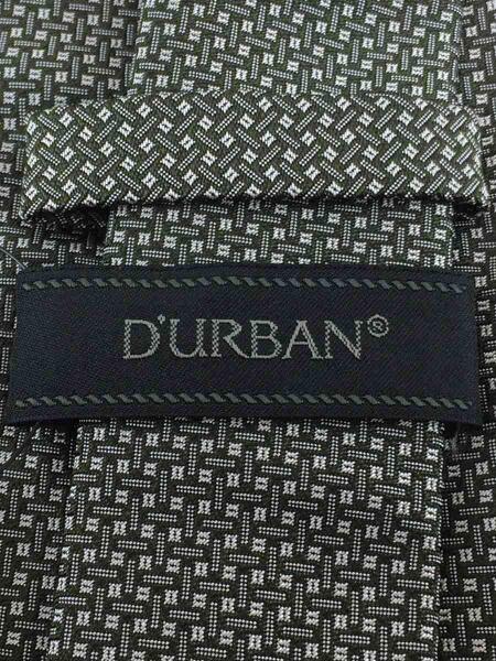 【絹の艶 拘りの一本 シルク100％ 定価1.7万 イタリア製】新品 D'URBAN ダーバン 草模様 総柄 シルクネクタイ / a0305_25 D\u0027URBAN ダーバン 新品 定価1.7万 絹の艶 拘りの一本 シルク100