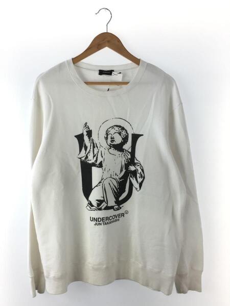 UNDERCOVER(アンダーカバー) / スウェット/4/コットン/WHT/17AW/ANGEL 