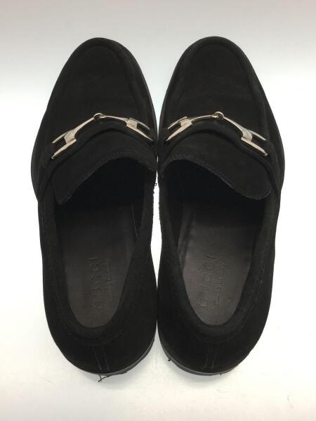 GUCCI(グッチ) / ローファー/UK9/BLK/スウェード/114460/ビット