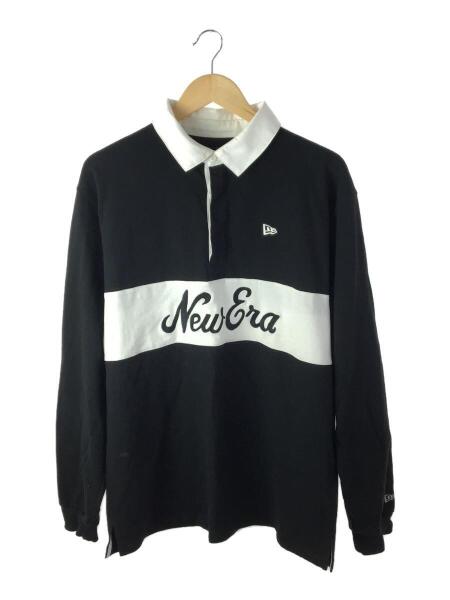 NEW ERA(ニューエラ) / ラグビーシャツ/長袖シャツ/XL/コットン/BLK 